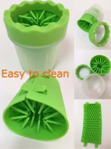 SpotlessStep silicone dog paw cleaner cup, view 11