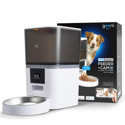 MealView 6L pet feeder with camera