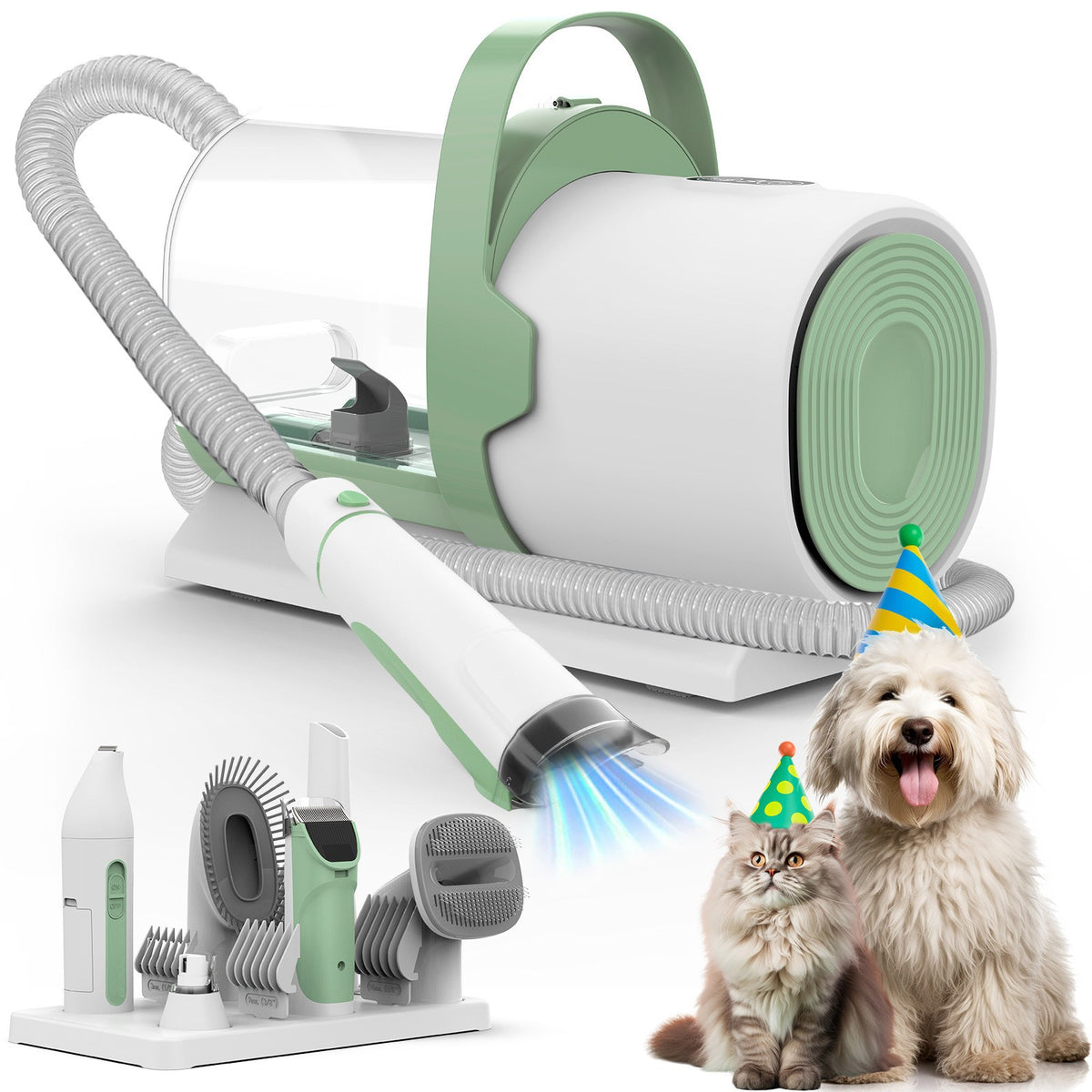 FurVac™ Pet Grooming Vacuum Kit