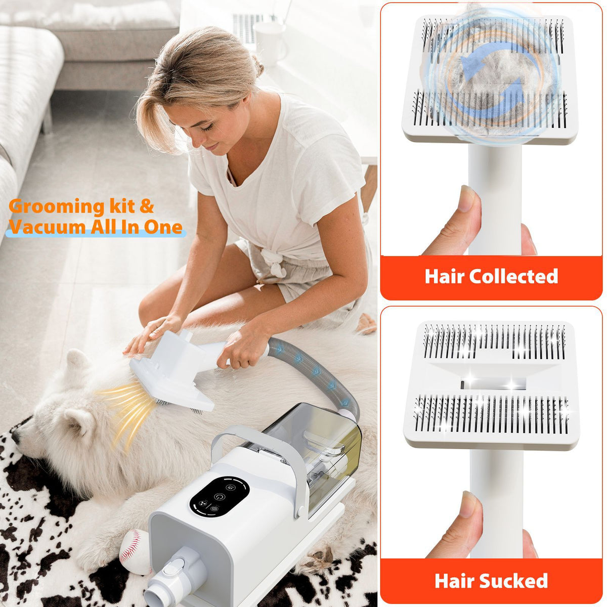 Vortex Pro Grooming Vacuum Kit, view 5