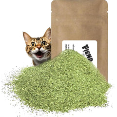 Fiend™ Catnip + Silvervine Blend – Ultra-Potent, All-Natural Cat Treat (⅓ Cup Pack)