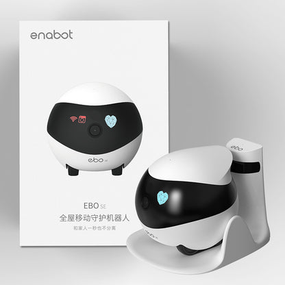 Robot pet camera with two-way talk, view 4