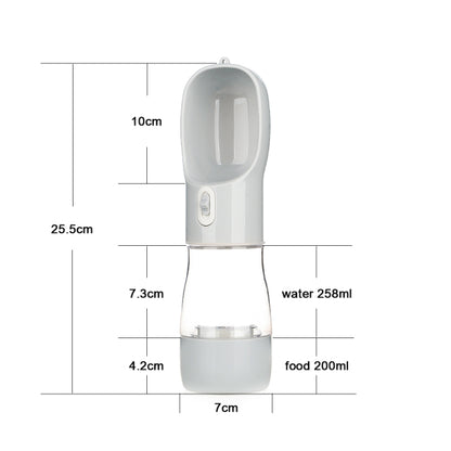 2-in-1 Dog Water Bottle with built-in drinking bowl, view 16