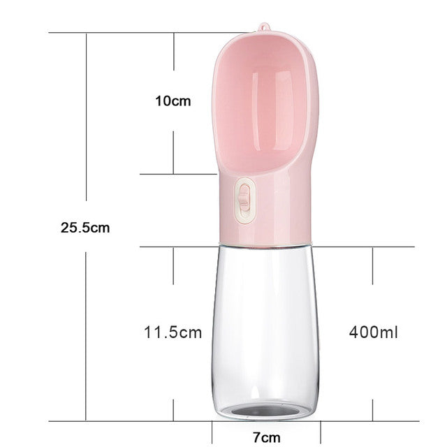 2-in-1 Dog Water Bottle with built-in drinking bowl, view 11