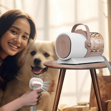Blush pink pet grooming vacuum