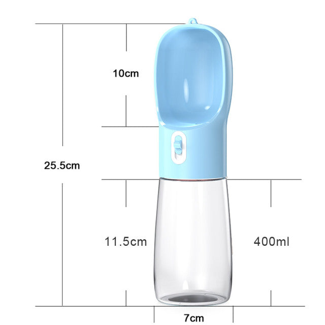 2-in-1 Dog Water Bottle & Food Holder – image 7