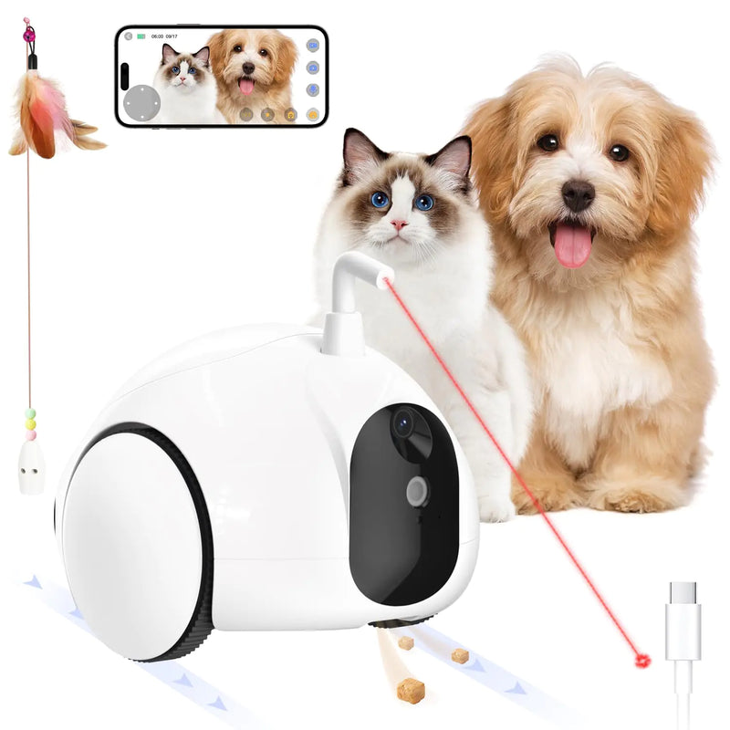 Pumpkii™ Smart Pet Robot – Mobile Camera