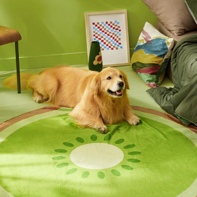 Dog Fruit Blanket
