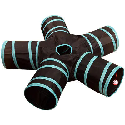 Foldable Cat Tunnel Toy