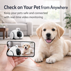 Pumpkii™ Smart Pet Robot – Mobile Camera