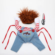 Halloween dog costume, cosplay look