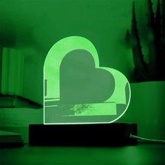 Light Up Their Heart – Personalized Pet Photo LED Keepsake