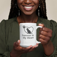 Forever in Our Hearts-Custom Pet Tribute Mug
