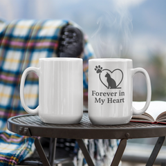 Forever in Our Hearts-Custom Pet Tribute Mug