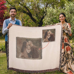 Wrap Yourself in Memories-Custom Woven Pet Photo Blanket