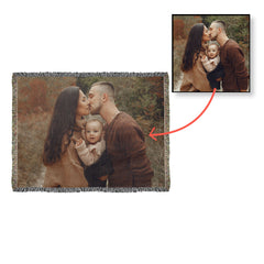 Wrap Yourself in Memories-Custom Woven Pet Photo Blanket