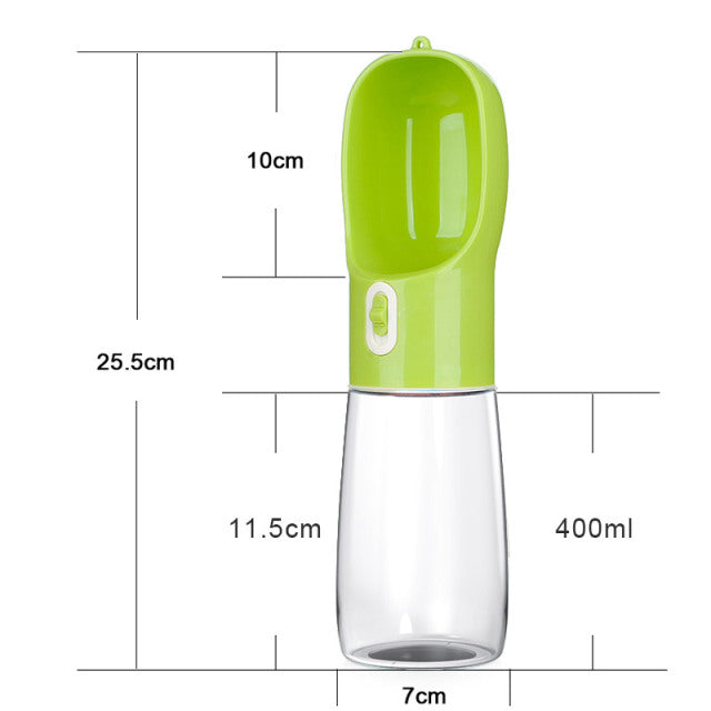 2-in-1 Dog Water Bottle & Food Holder – image 5
