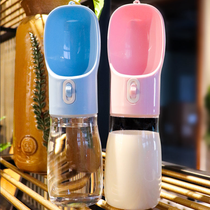 2-in-1 Dog Water Bottle with built-in drinking bowl, view 28