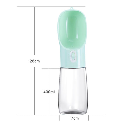 2-in-1 Dog Water Bottle with built-in drinking bowl, view 22