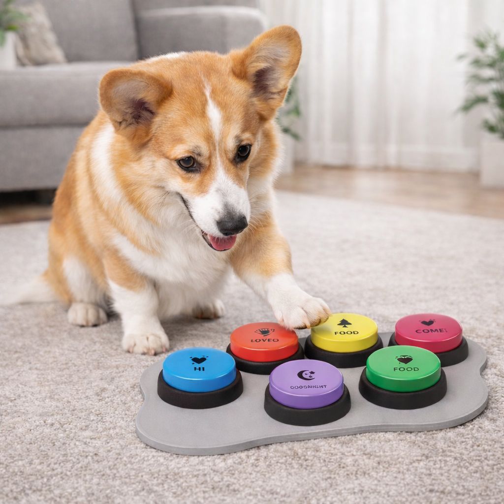 FluffyTalk 8-Piece Recordable Dog Buttons – image 2