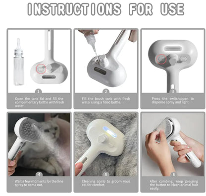 Pet Hair Spray Brush – image 2