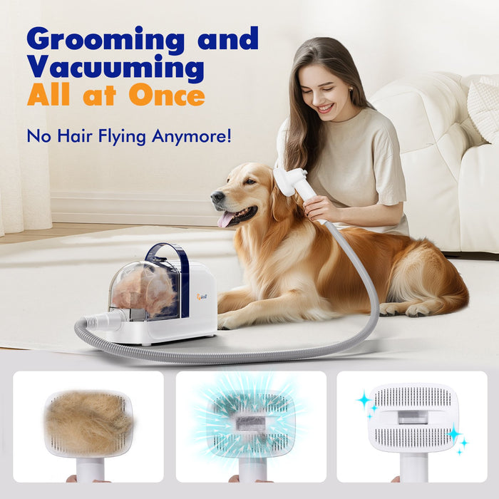Rywell 12Kpa Pet Grooming Vacuum