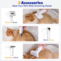 Rywell 12Kpa Pet Grooming Vacuum