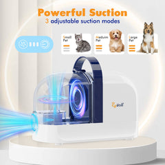 Rywell 12Kpa Pet Grooming Vacuum