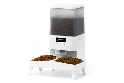 FreshFeast™ Smart Pet Feeder – Dual Bowls & WiFi Control