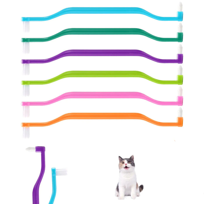 Dual Sided Cat Toothbrush