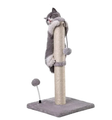 Tall sisal cat scratching post, 28.7 inches