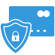 Image of All transactions are encrypted and 100% safe.